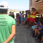 Ecoplayas, Salvares y Fundación 911 capacitaron a turistas