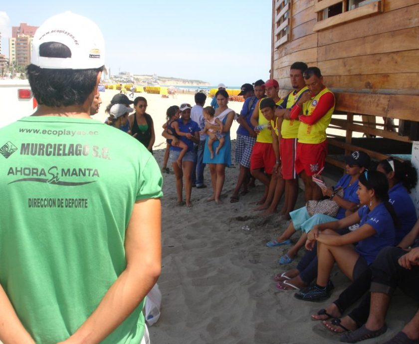 Ecoplayas, Salvares y 911 unidos en el día de la emergencia médica