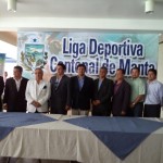 Posesión de Directorio de Liga Cantonal de Manta