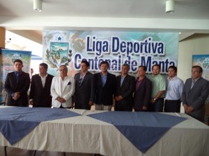 Posesión de Directorio de Liga Cantonal de Manta