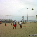 Cursos de voleibol en la playa