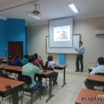 Se dio charla "Certificación Destino Azul" a estudiantes de la ULEAM.