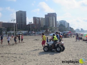 Inició curso de Salvavidas en la playa El Murciélago