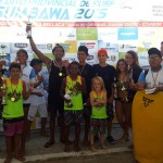 Éxito en la primera fecha del provincial de surf "SUMBAWA 2015"