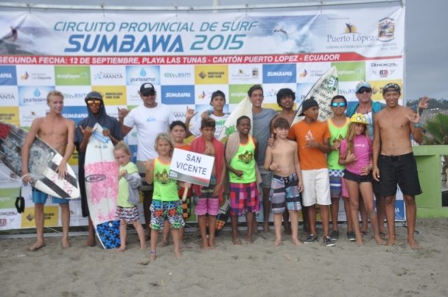 San Vicente campeón de la segunda fecha del provincial de surf