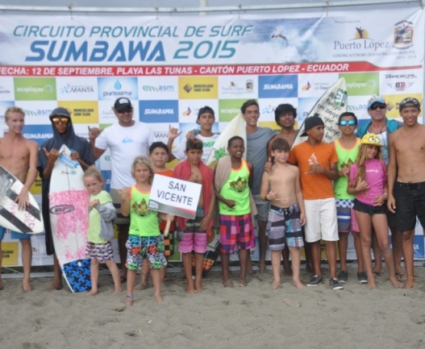San Vicente campeón de la segunda fecha del provincial de surf