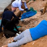 Jóvenes contra el cambio climático: Limpieza del fondo marino en el muelle San Mateo