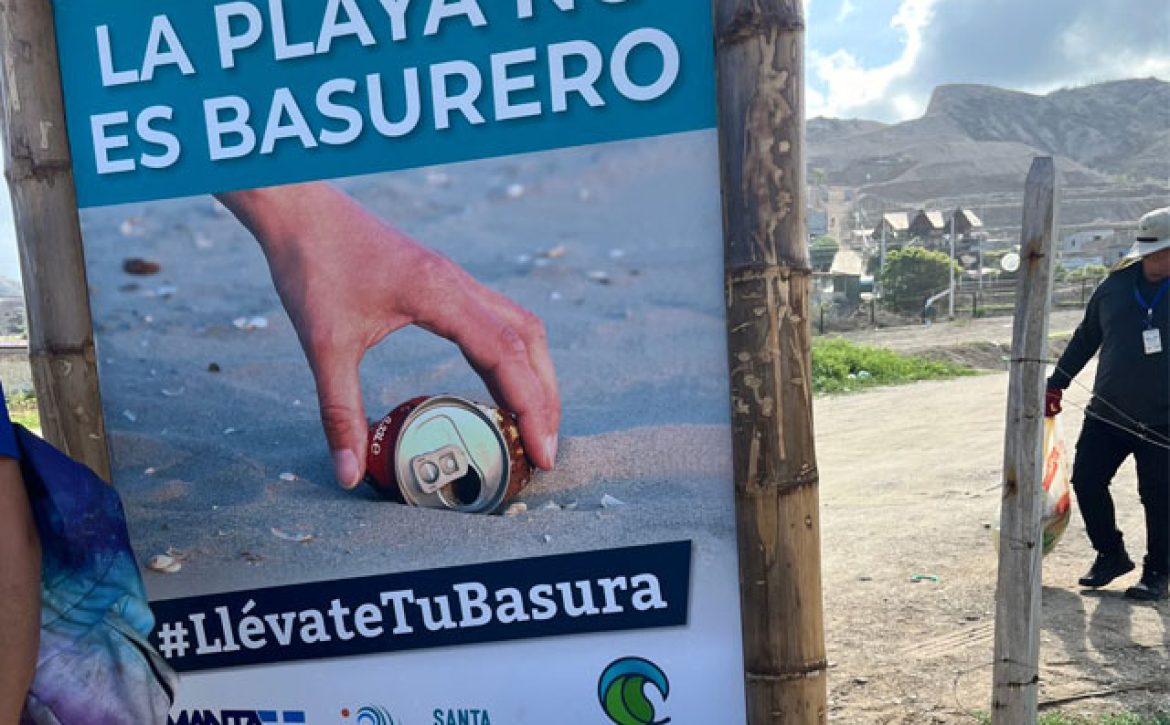 La playa no es un basurero - ecoplayas