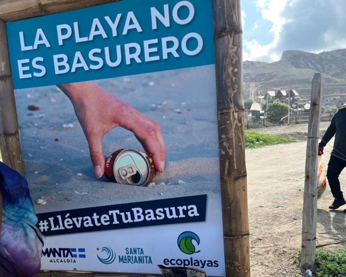 La playa no es un basurero - ecoplayas