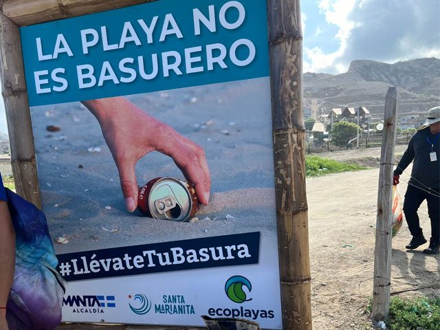 La playa no es un basurero - ecoplayas